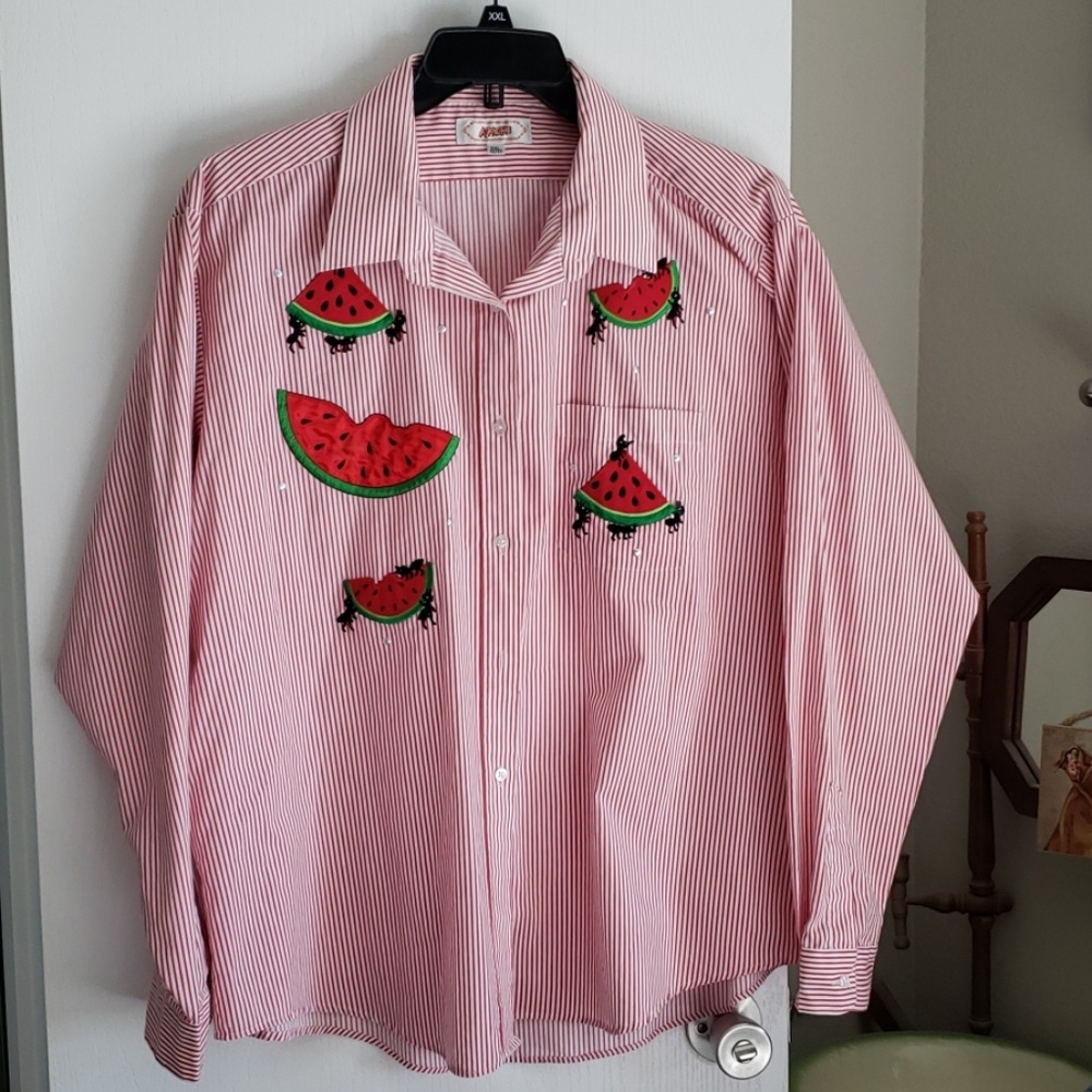 Vintage Apache Blouse Size XXL